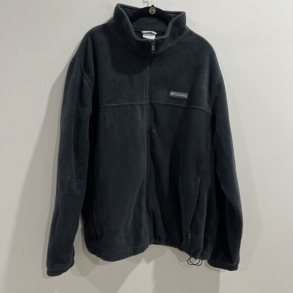 Columbia Full Zip Men’s Jacket Black Size XXL - Picture 2 of 5